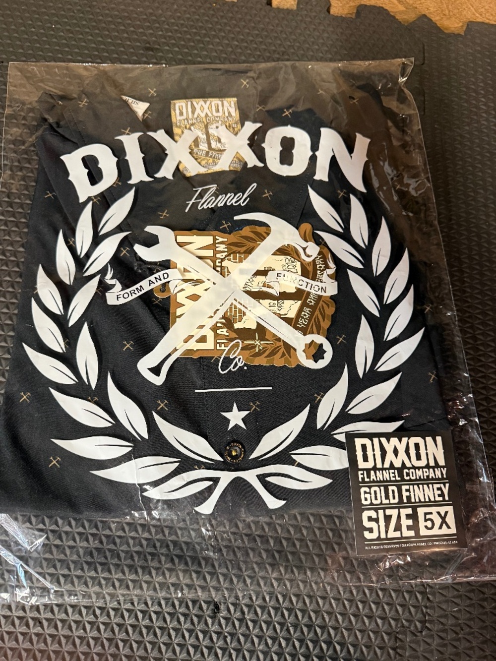 Dixxon Flannel Co. Gold Finney  Button-Up Shirt Mens 5XL NWT